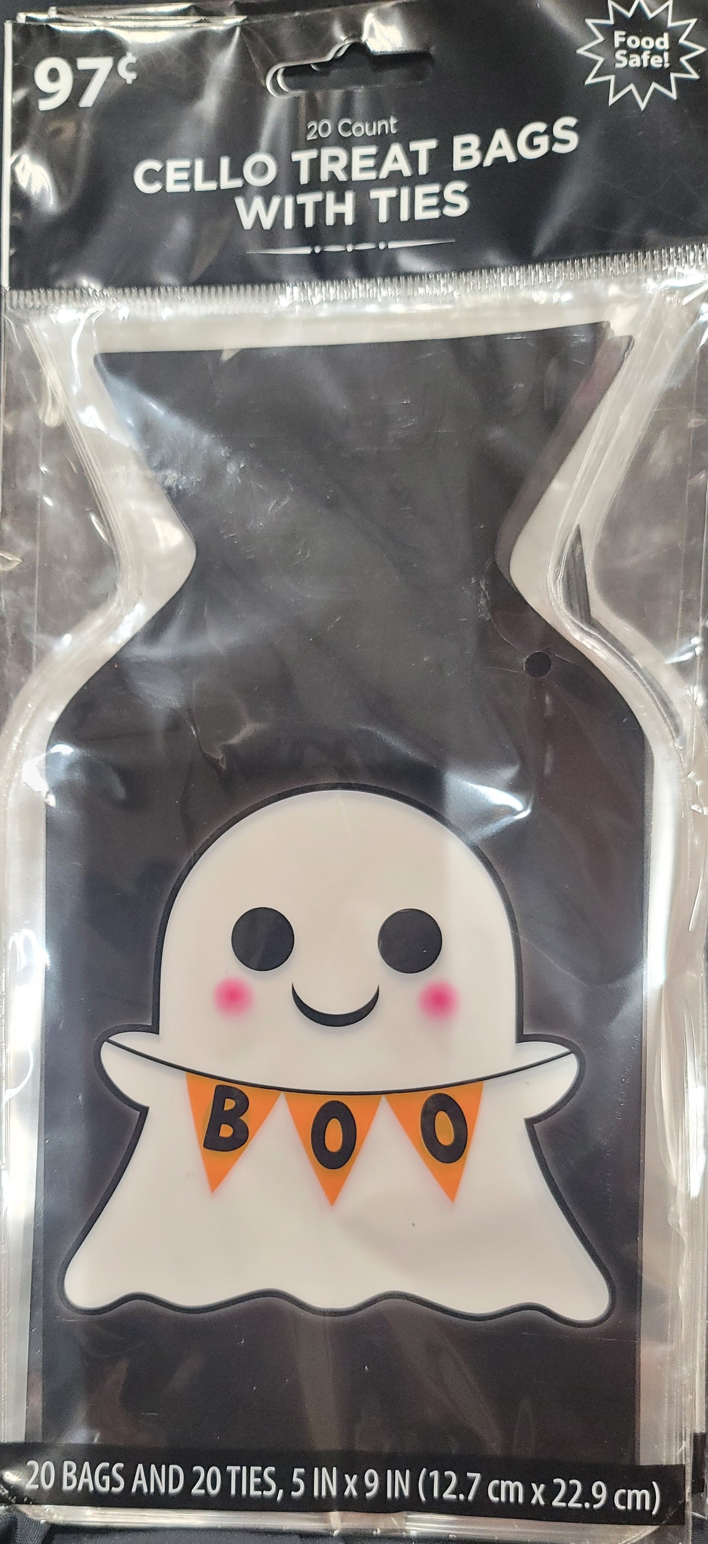 Cello treat bags with ties
