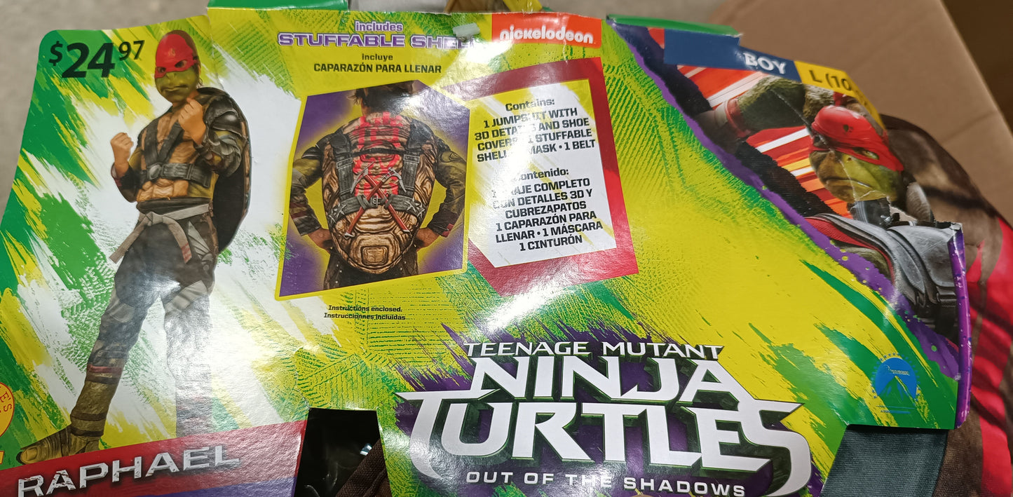 Ninja Turtles raphael Boy L 10-12