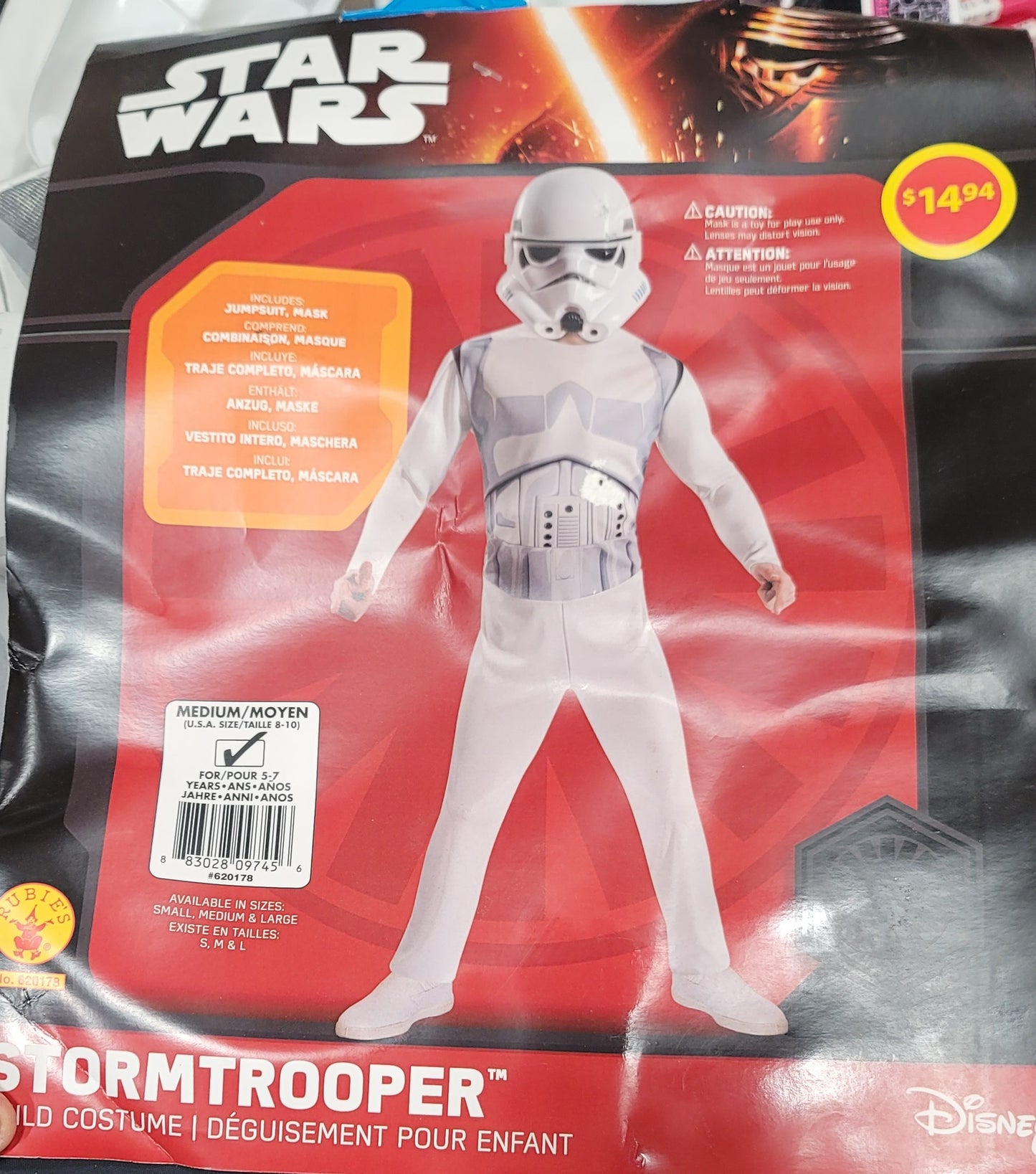 Star Wars™ Stormtrooper Child Costume – Medium (8–10)