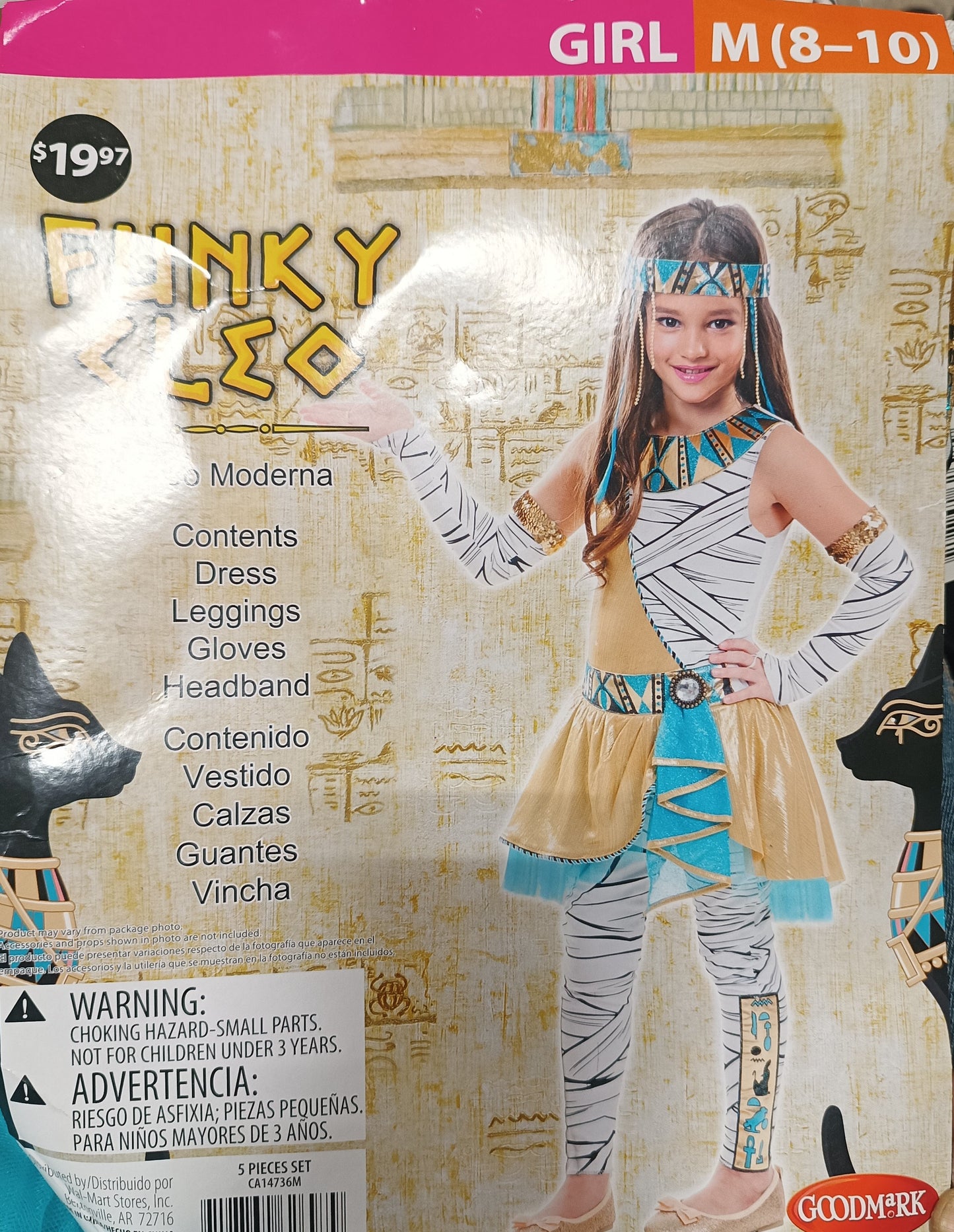 Funky Cleo Girl M 8-10
