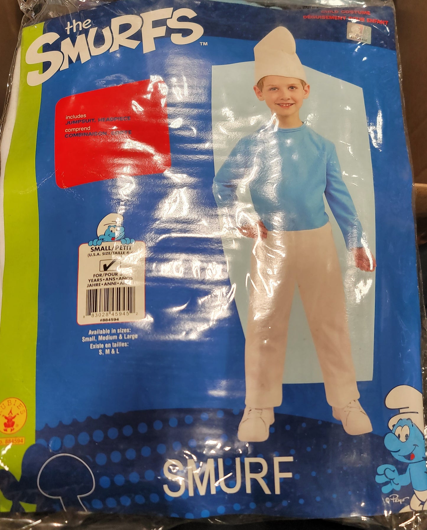 Smurf Adult Costume small 4-6