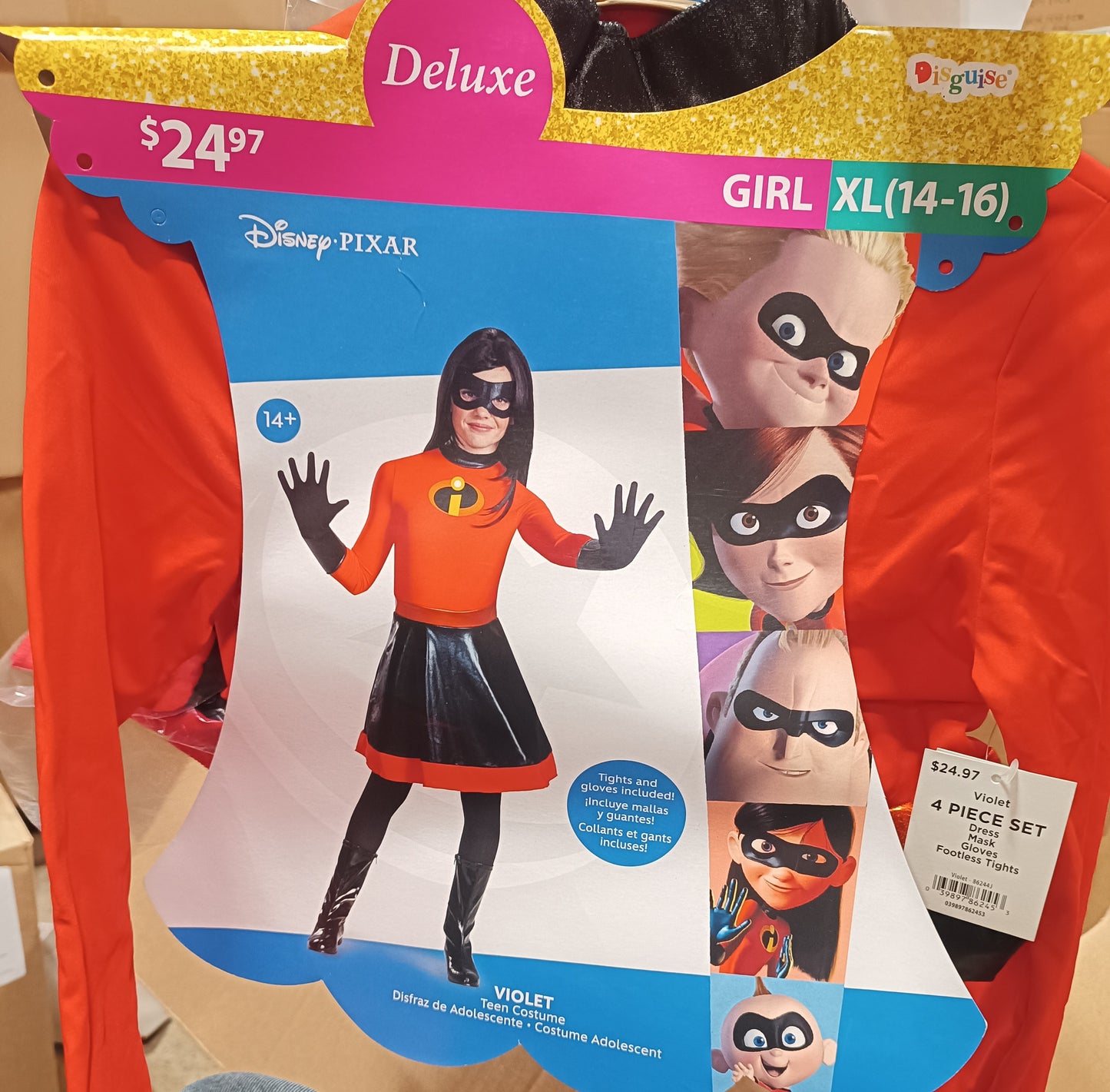 Disnep Pixar Girl XL 14-16