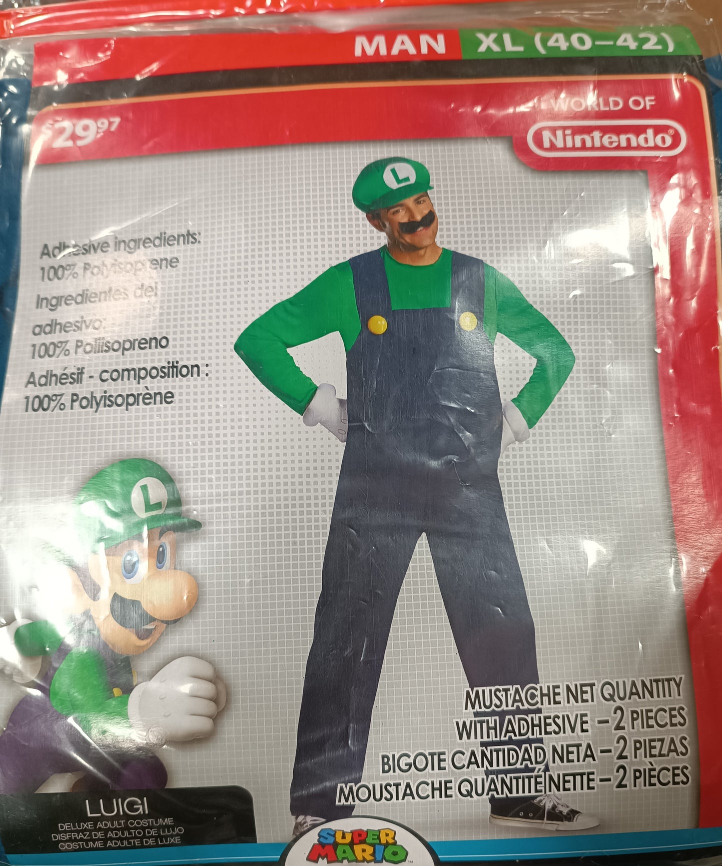 Super Mario Man XL 40-42