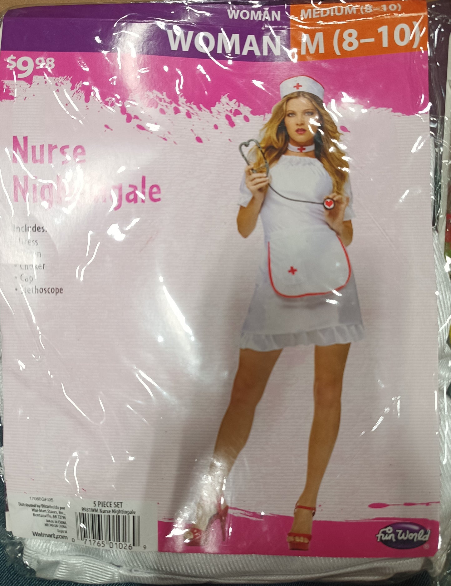 Nurse Nightingale Woman M 8-10