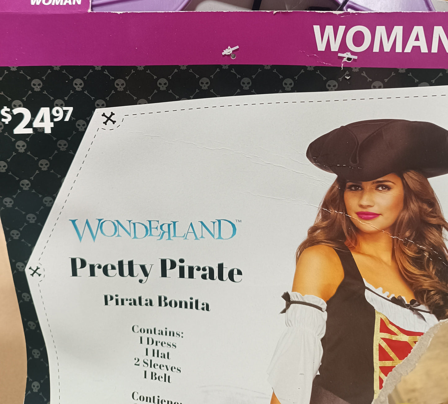 Pretty Pirate woman M 8-10