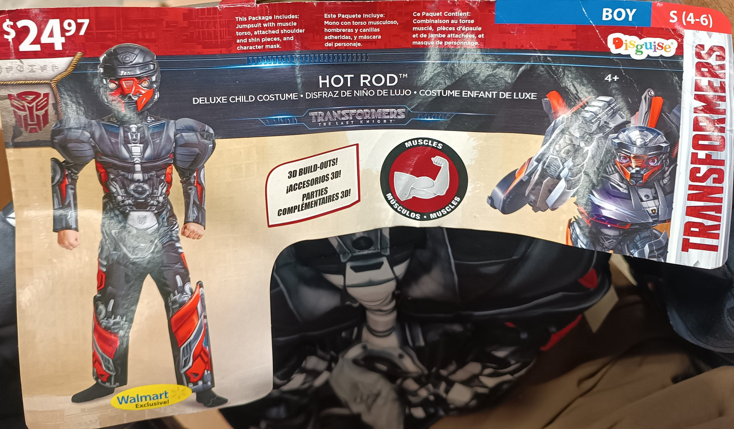 Hot Rod Transformers Boy S 4-6