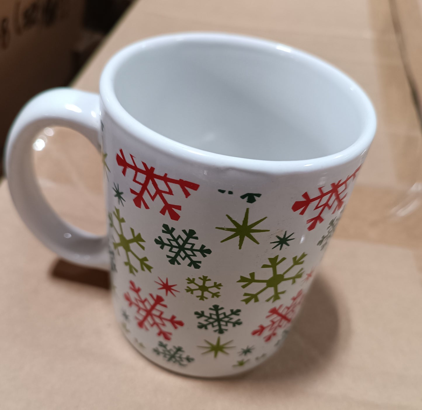 Holiday Snowflake Mug