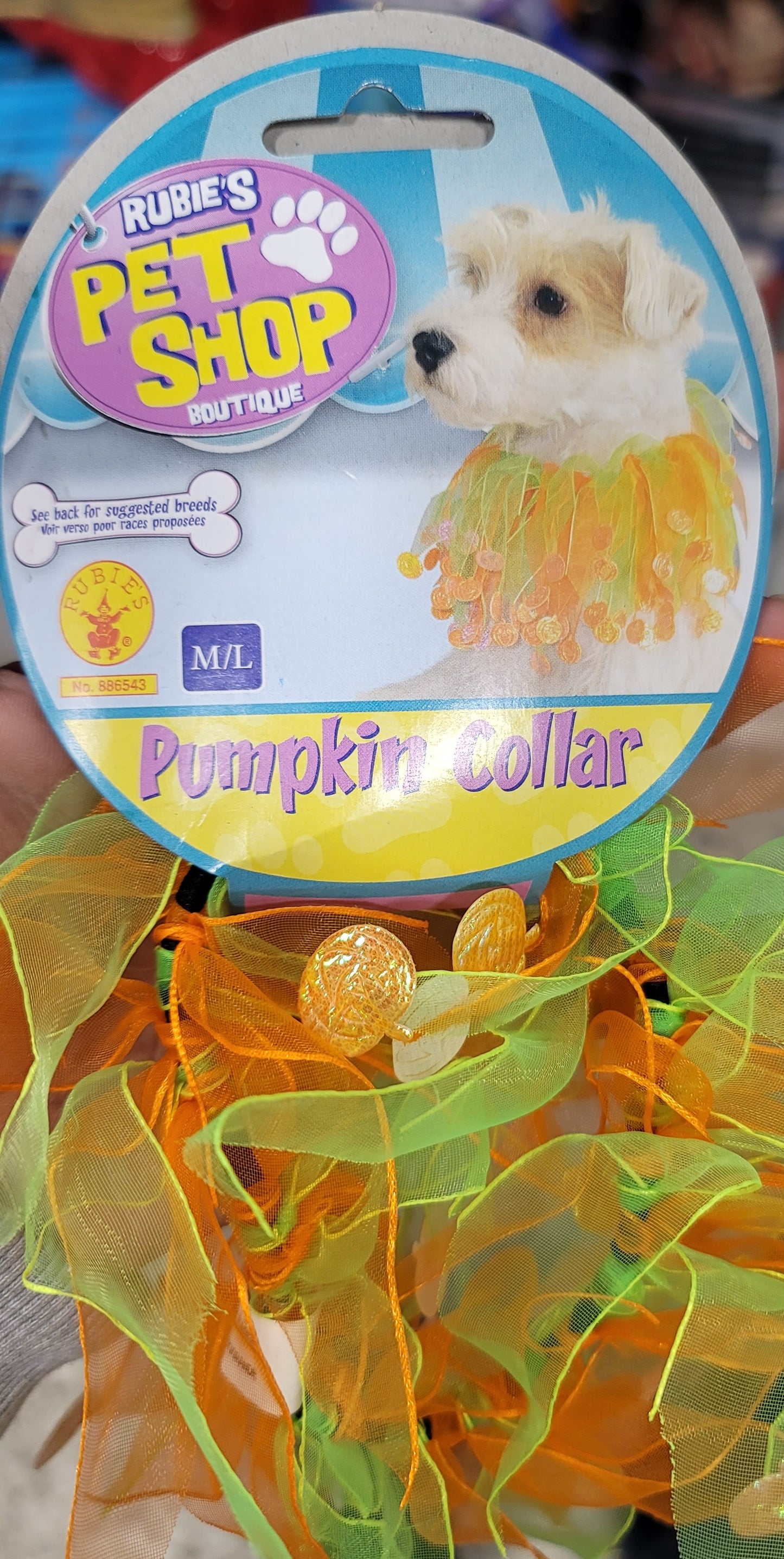 Pumpkin Collar M/L