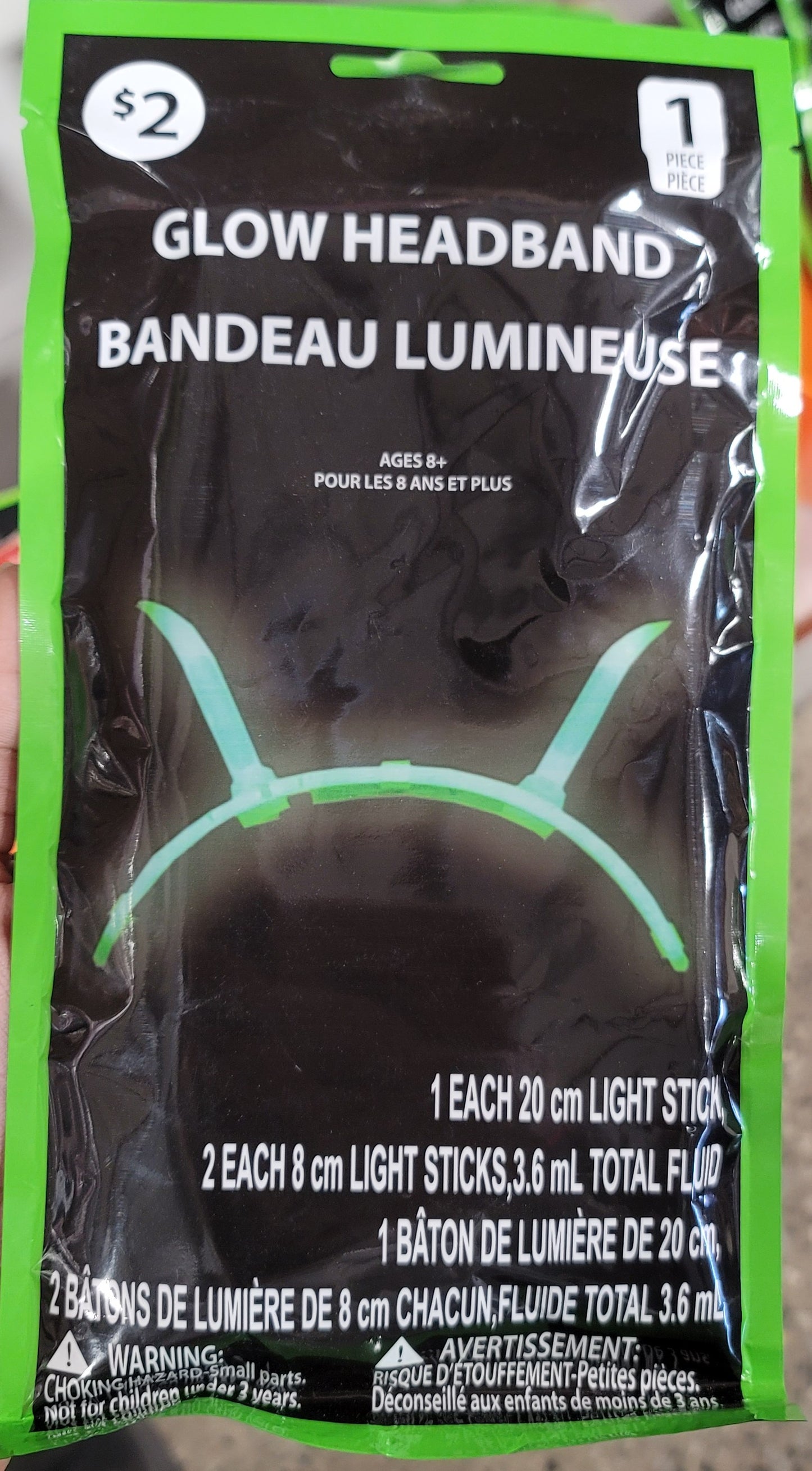 GLOW HEADBAND 10654