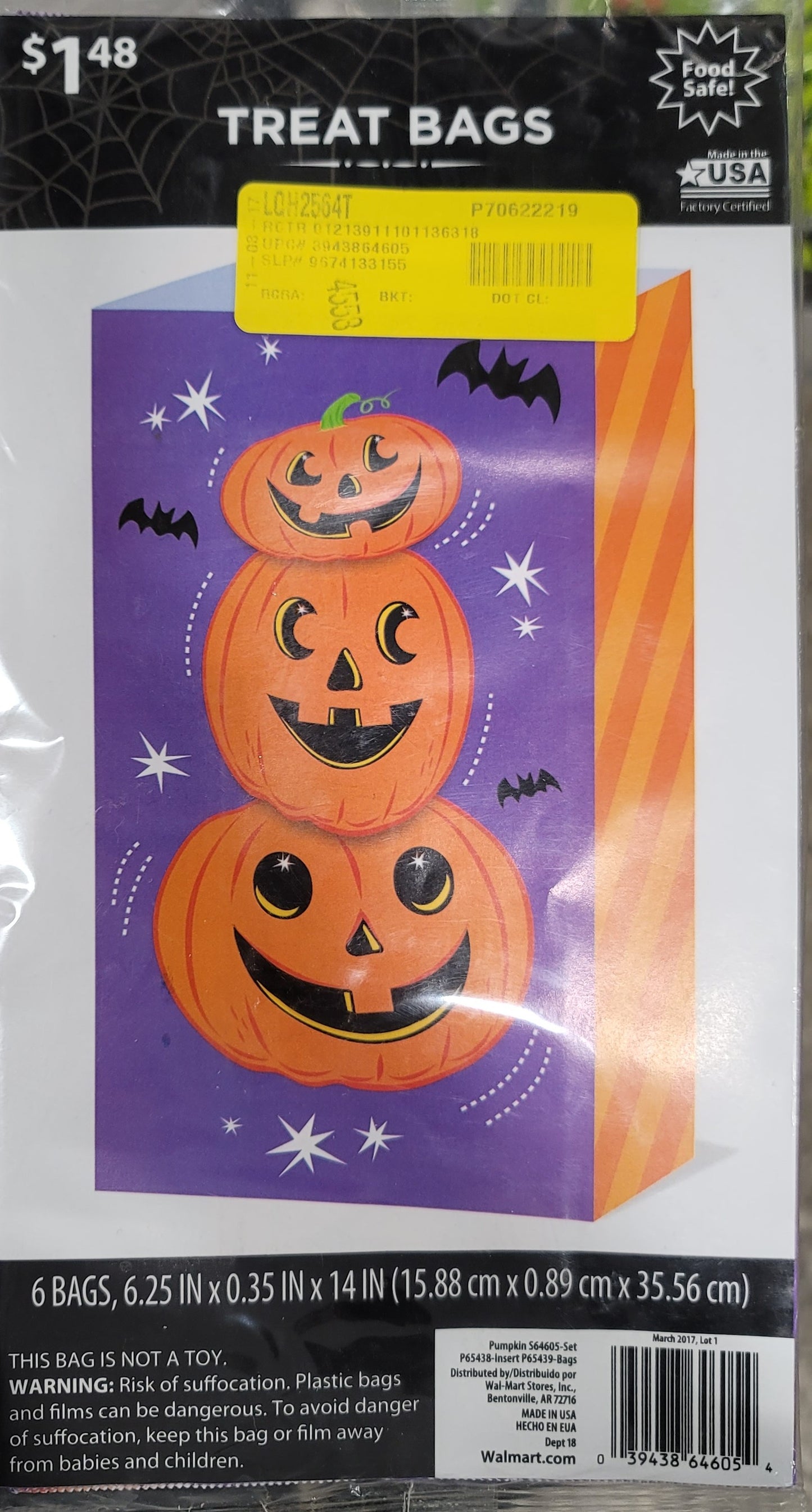 TREAT BAGS 64605
