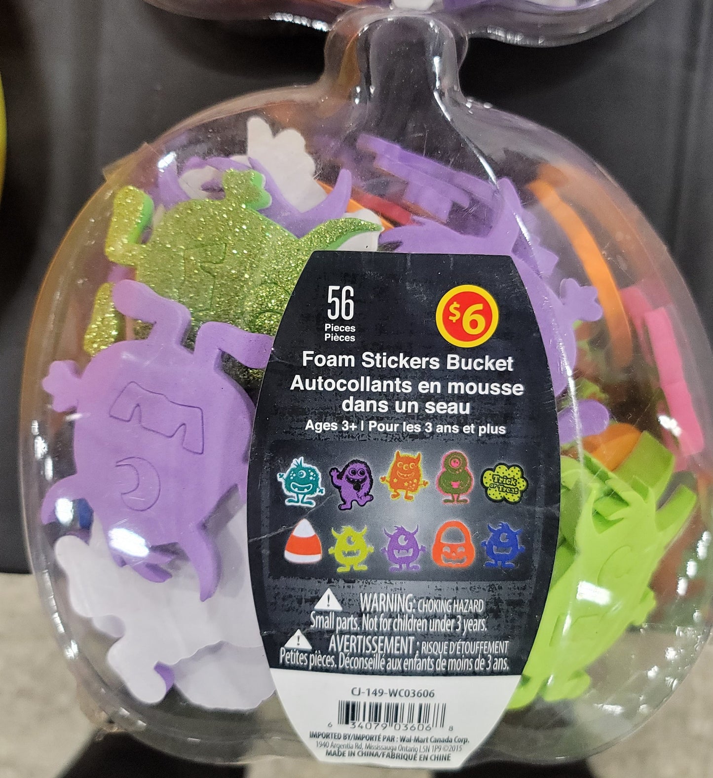 Foam Stickers Bucket