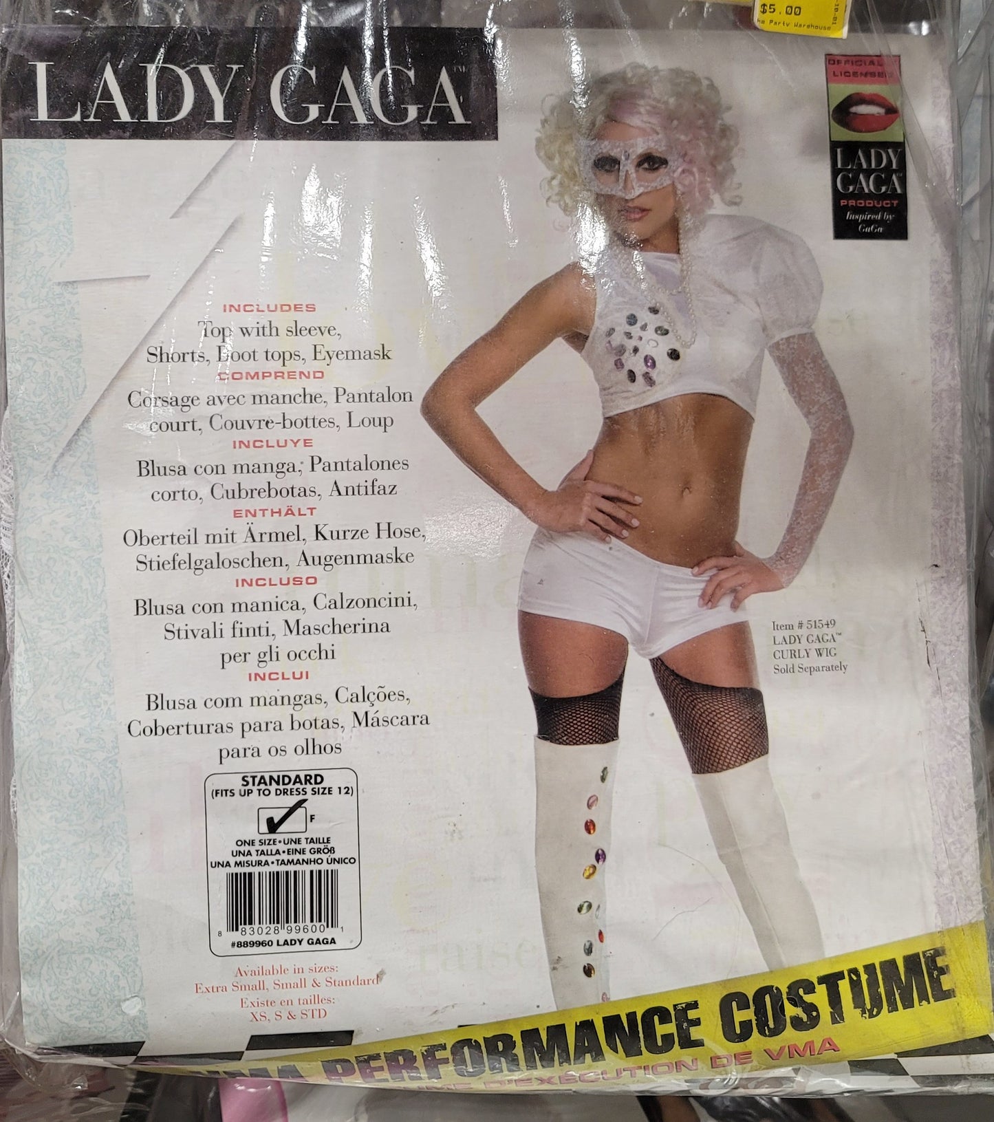 LADY GAGA VMA PERFORMANCE COSTUME STANDARD
