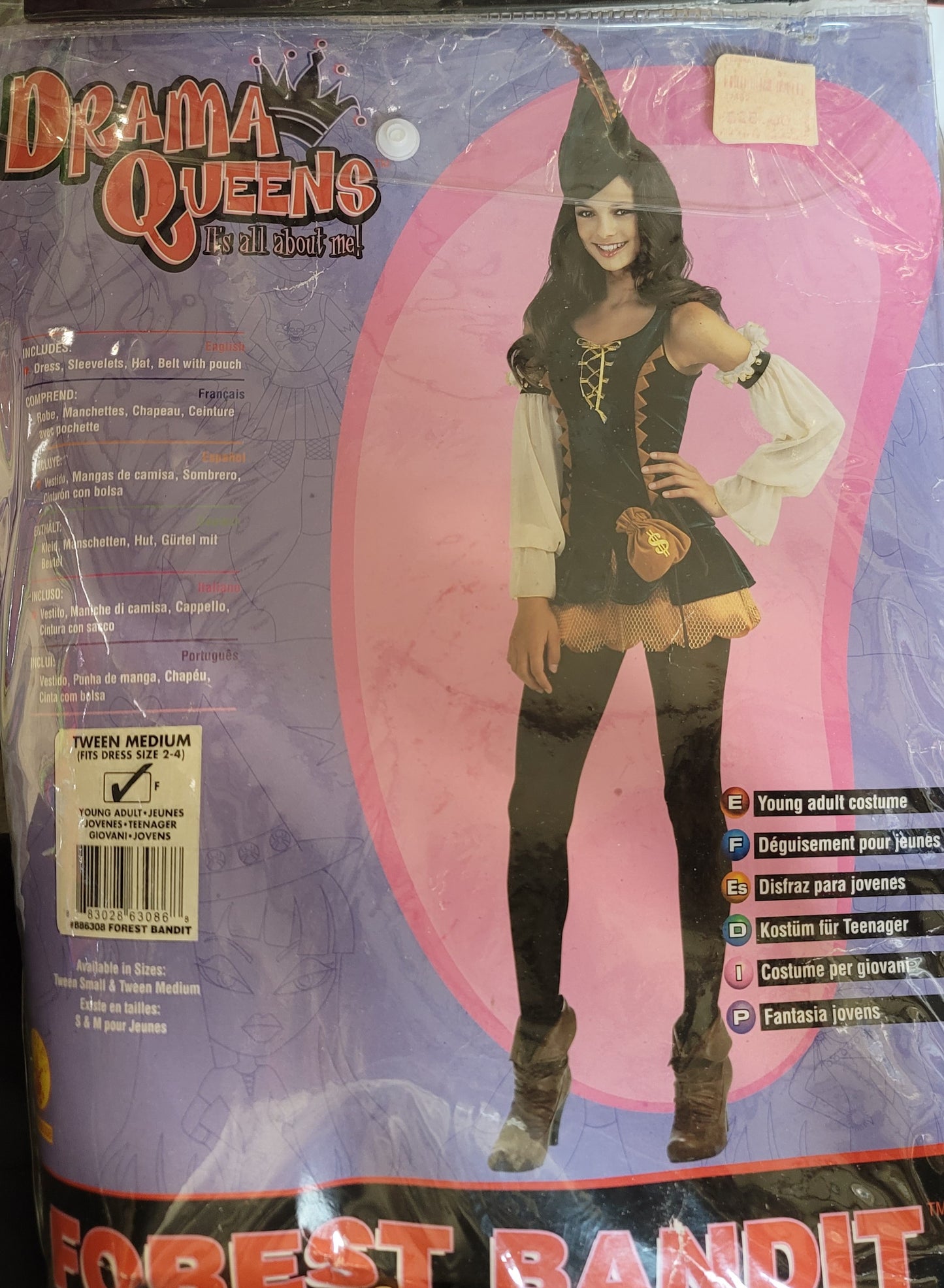 Drama Queens FOREST BANDIT TWEEN MEDIUM