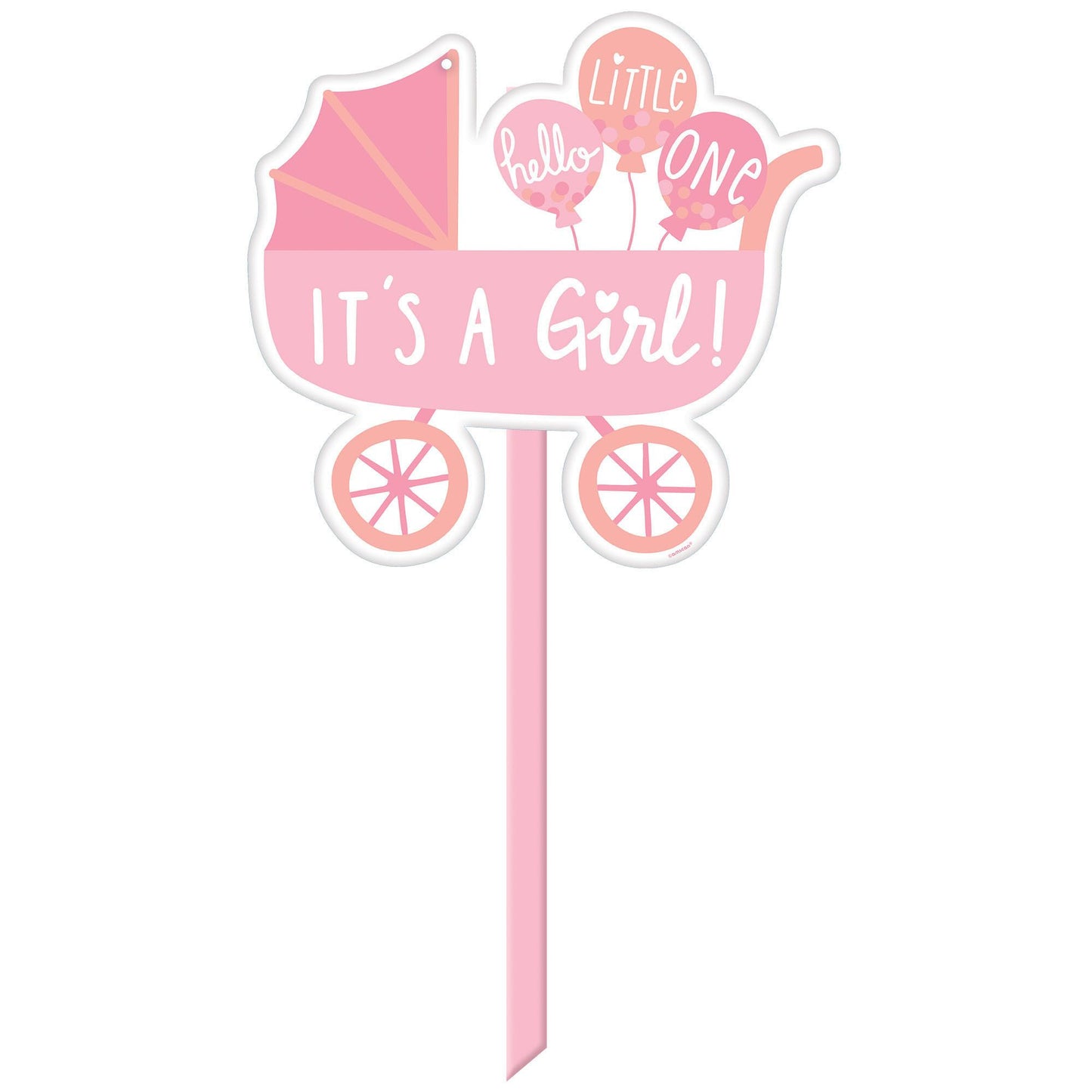 Its A Girl Yard Sign