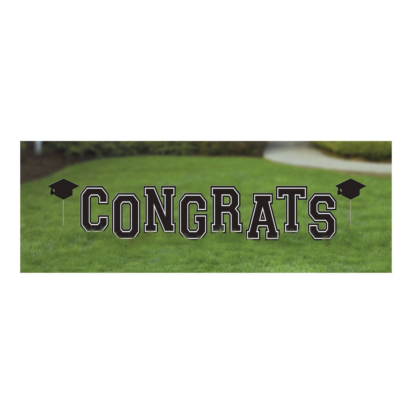 Congrats Yard Stakes - Grad