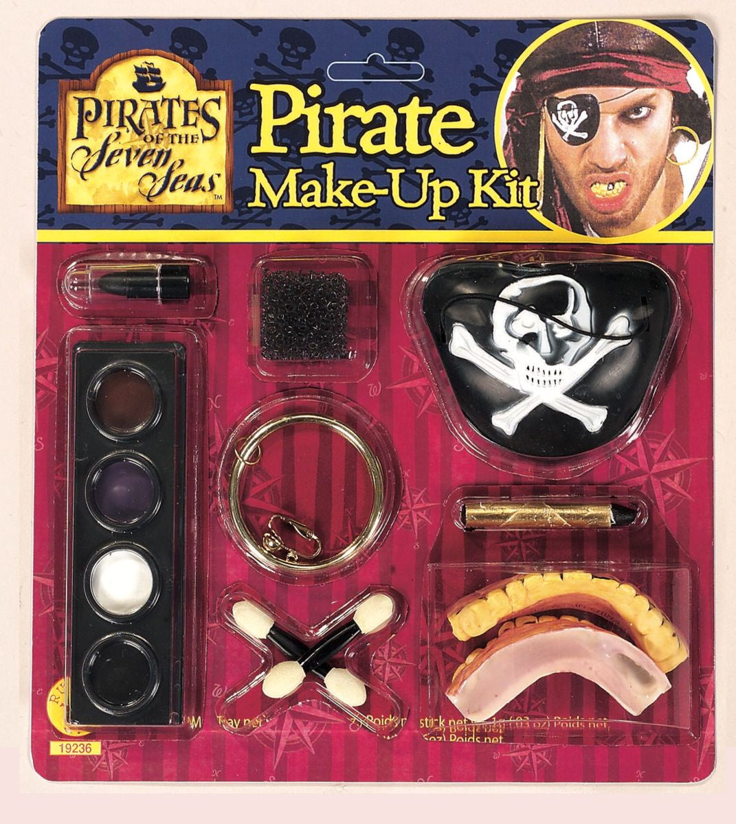 Caribbean Pirate Makeup Kit