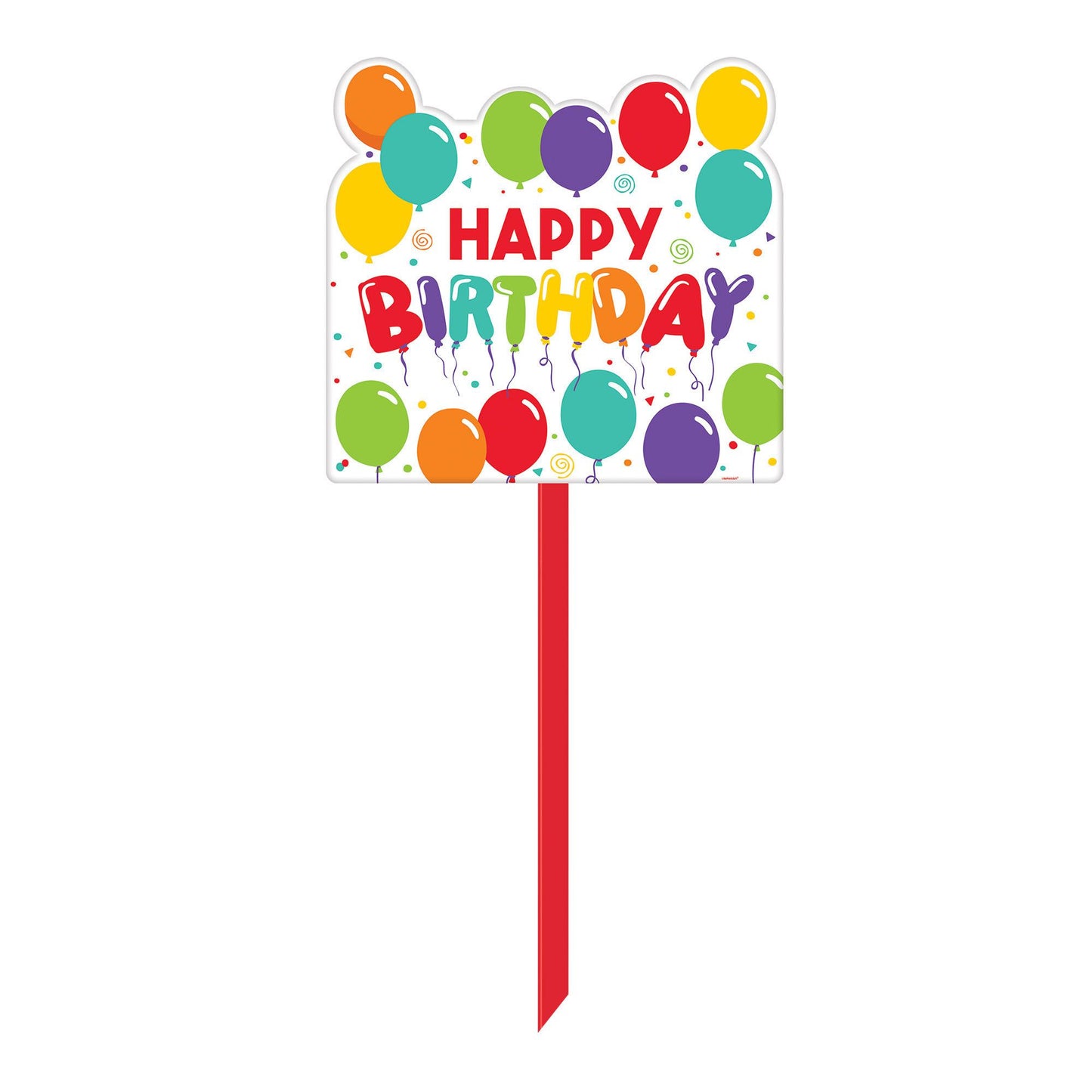Happy Birthday Yard Sign
