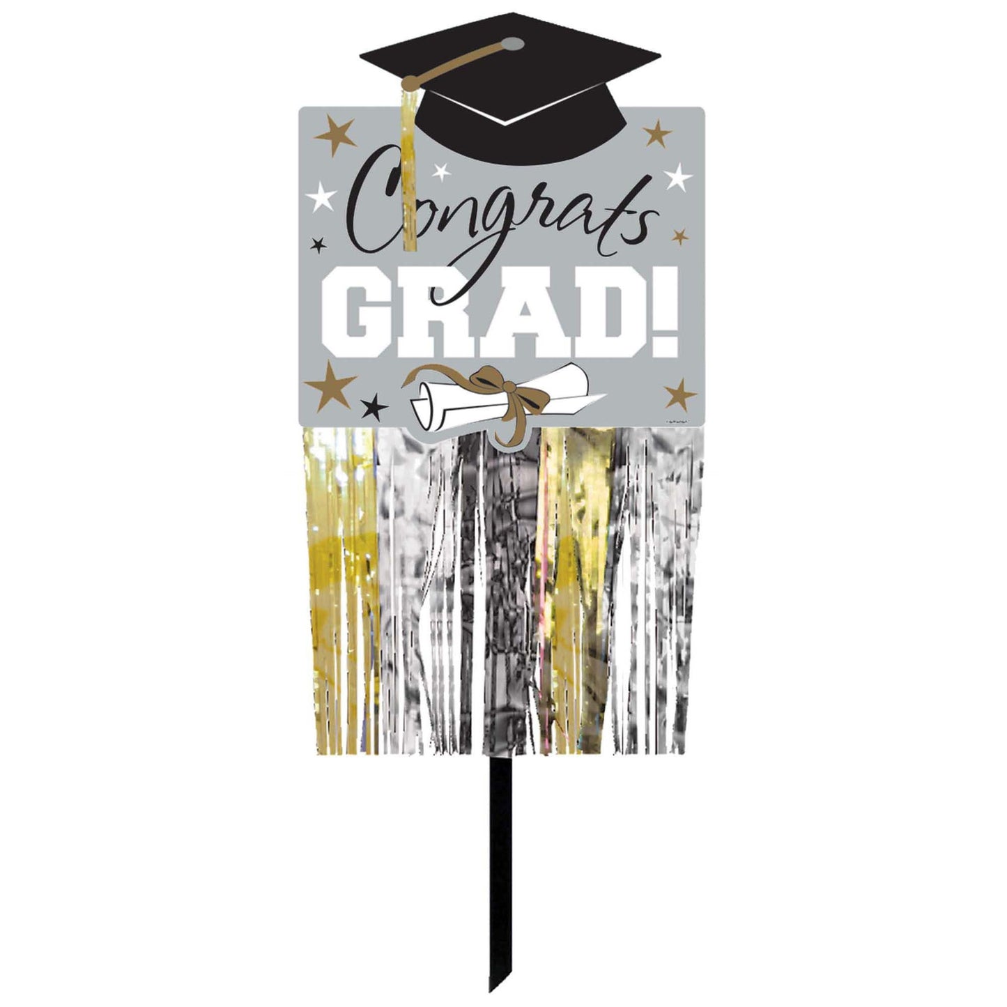 Grad Embellished Yard Sign