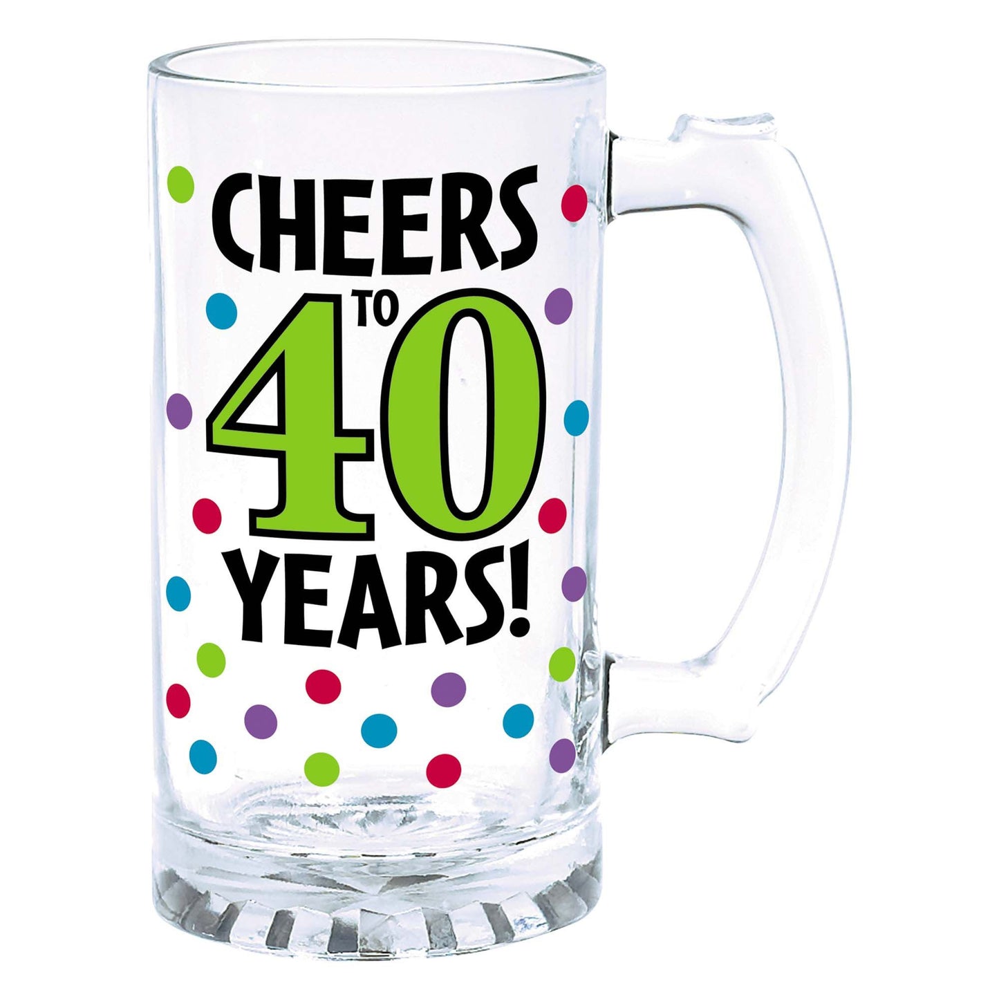 Cheers To 40Yrs Tankard