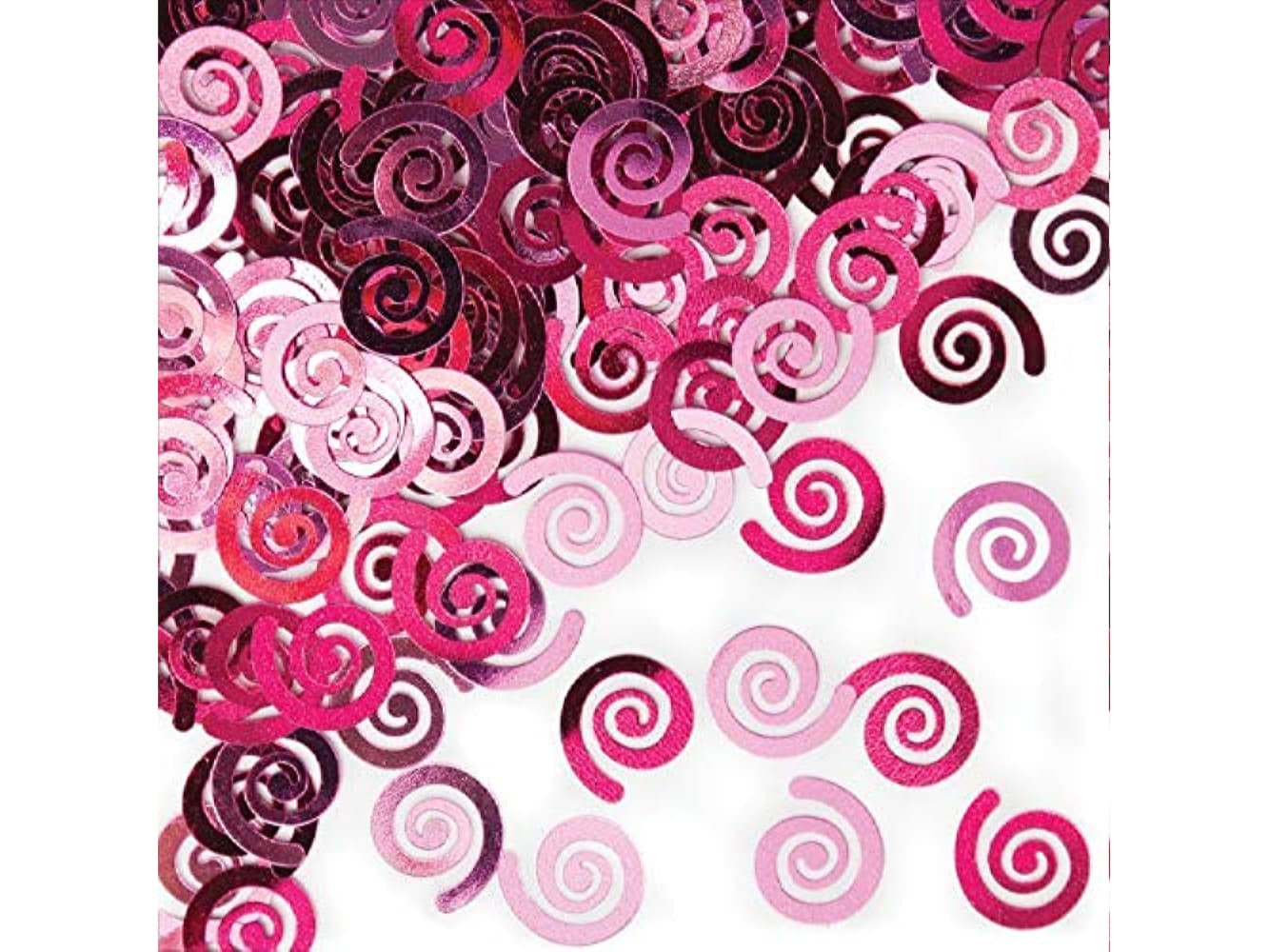 Swirl Confetti-Candy Pink, 0.5 Oz