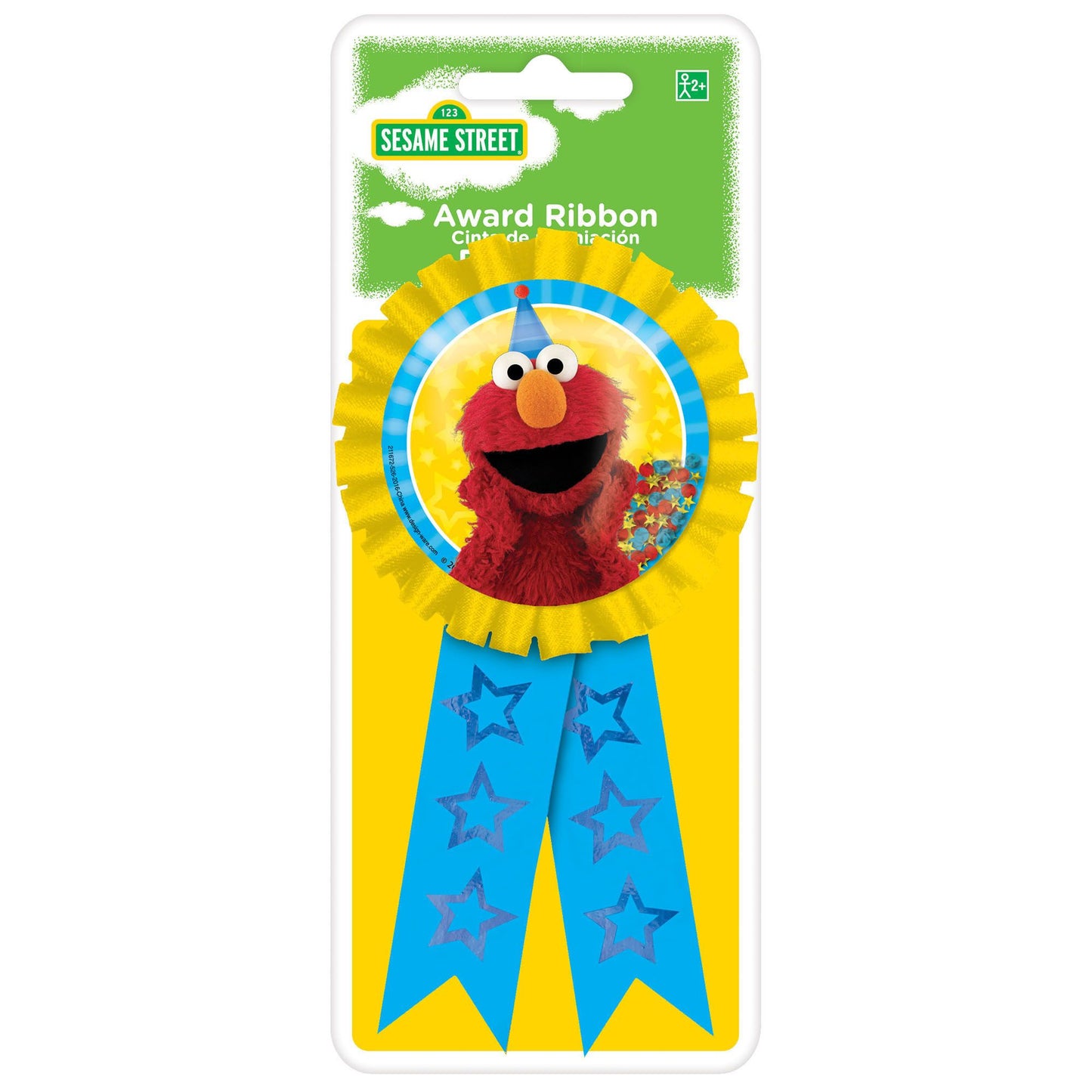 Sesame Streetâ® Confetti Pouch Award Ribbon