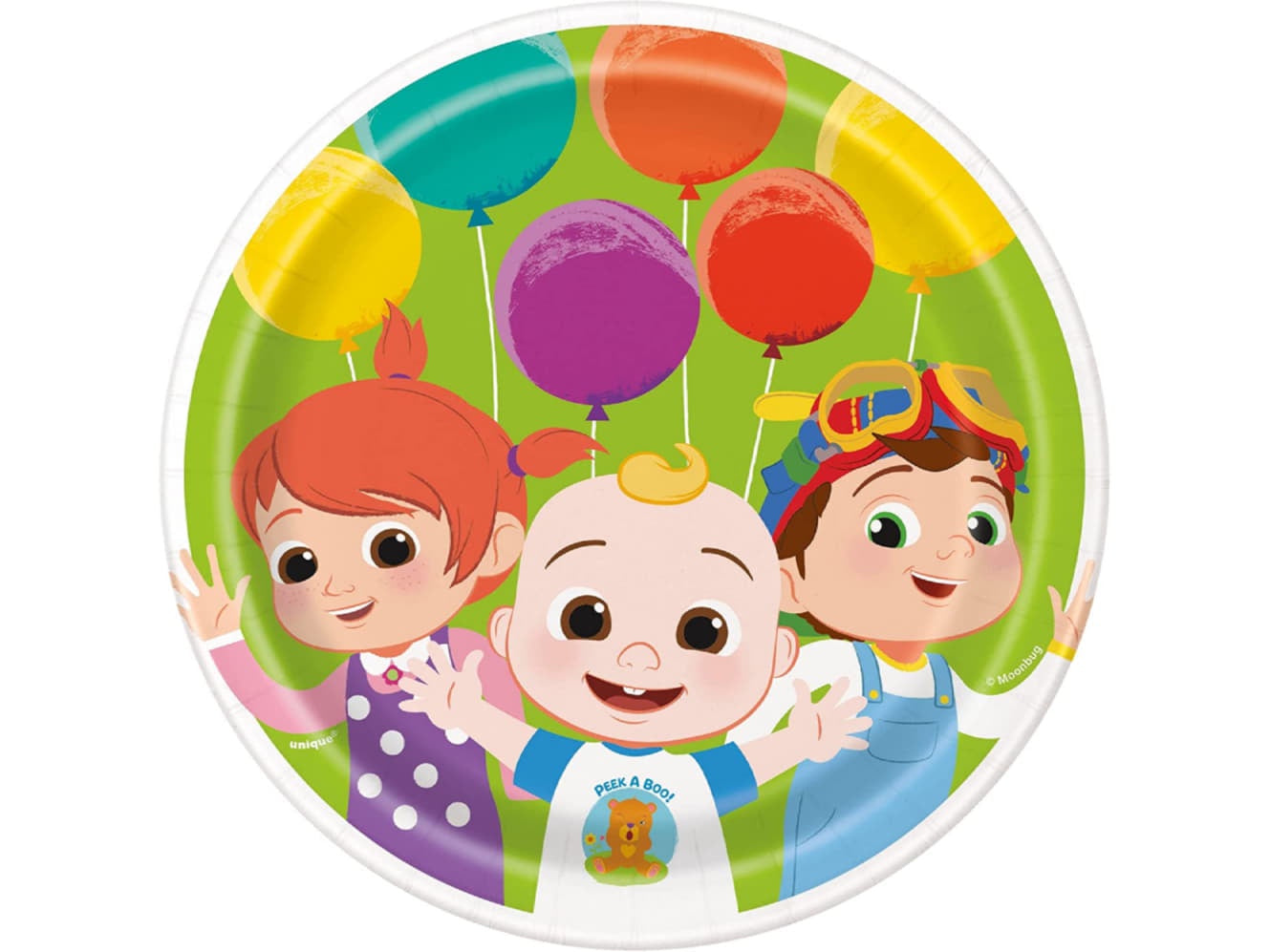 Cocomelon 7In Plates