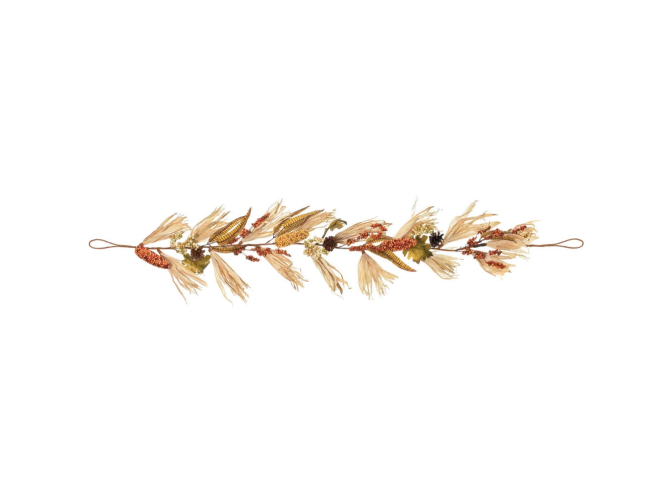 5Ft Harvest Floral Deluxe Garland