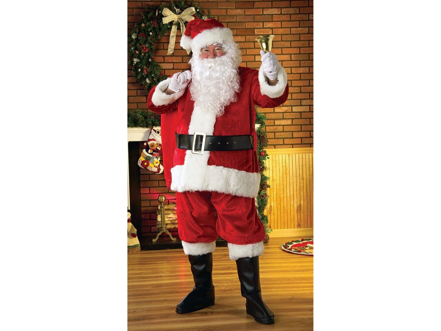Regency 8 Piece Deluxe Adult Santa Suit-Xl