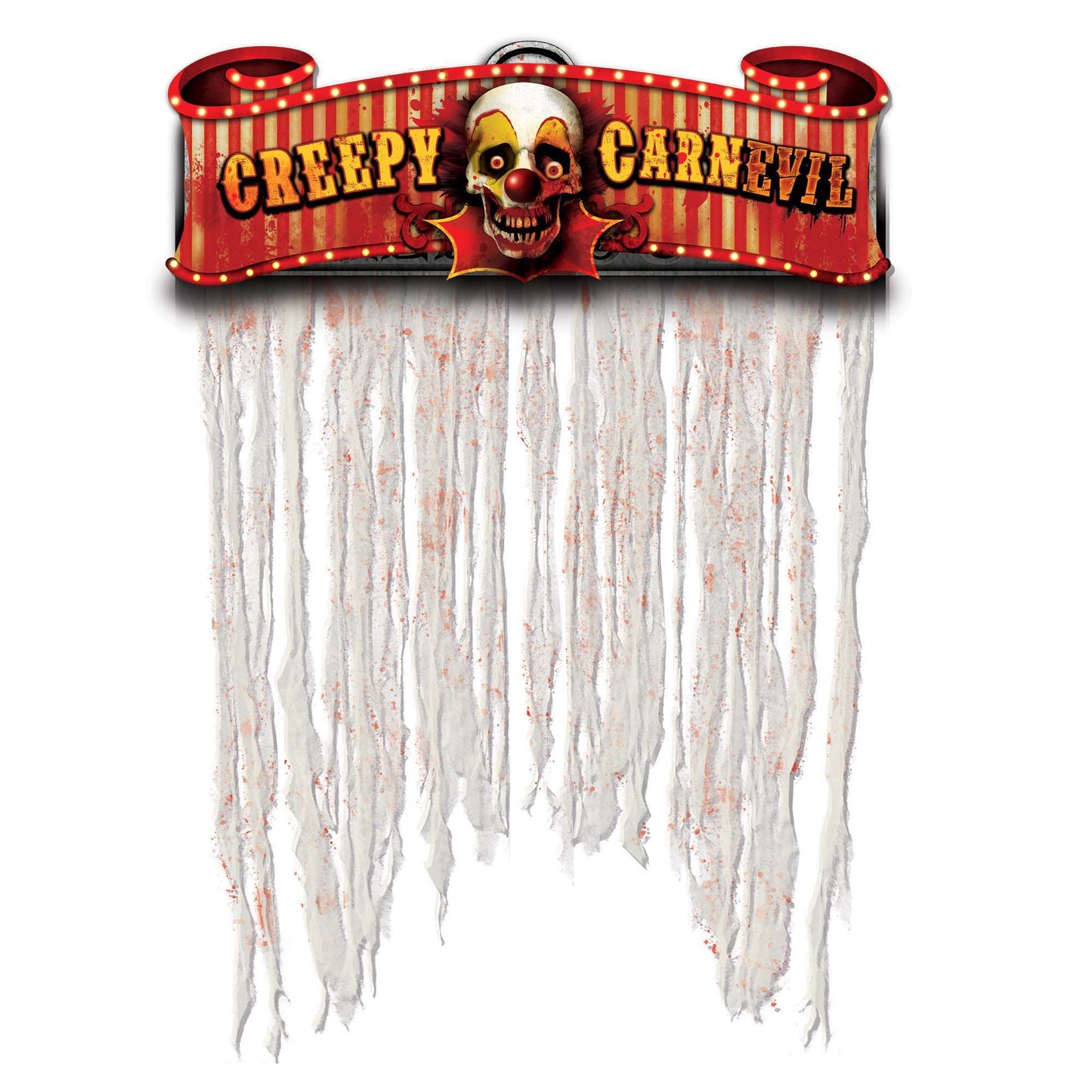 Crtain Doorway Creepy Carnival
