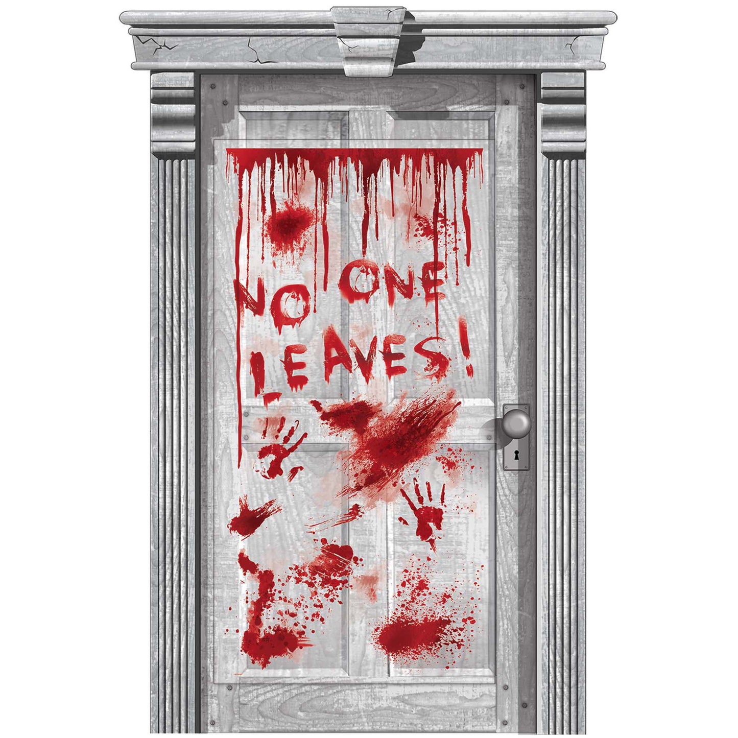 Deco Door Driping Blood Asylum