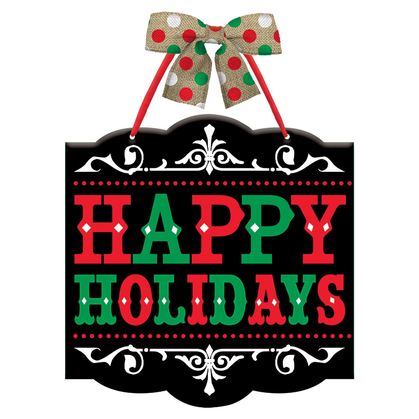 Tradtional Christmas Medium Sign