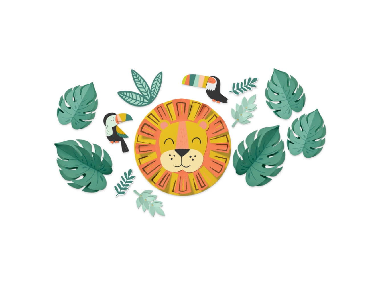 Get Wild Wall Decorating Kit