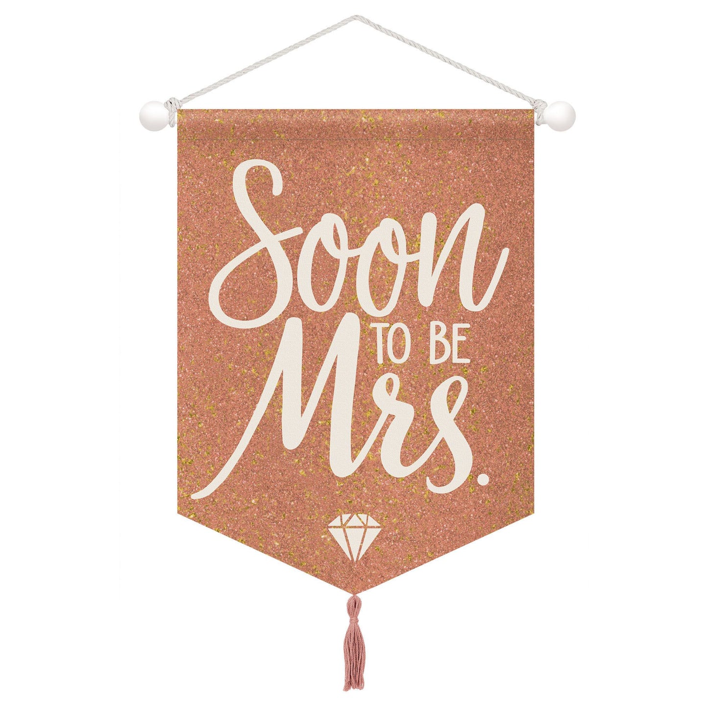 Hanging Canvas Soon To Be Mrs.