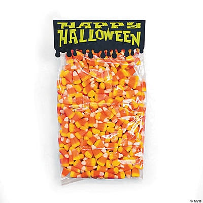 Halloween Cello Bags With Header