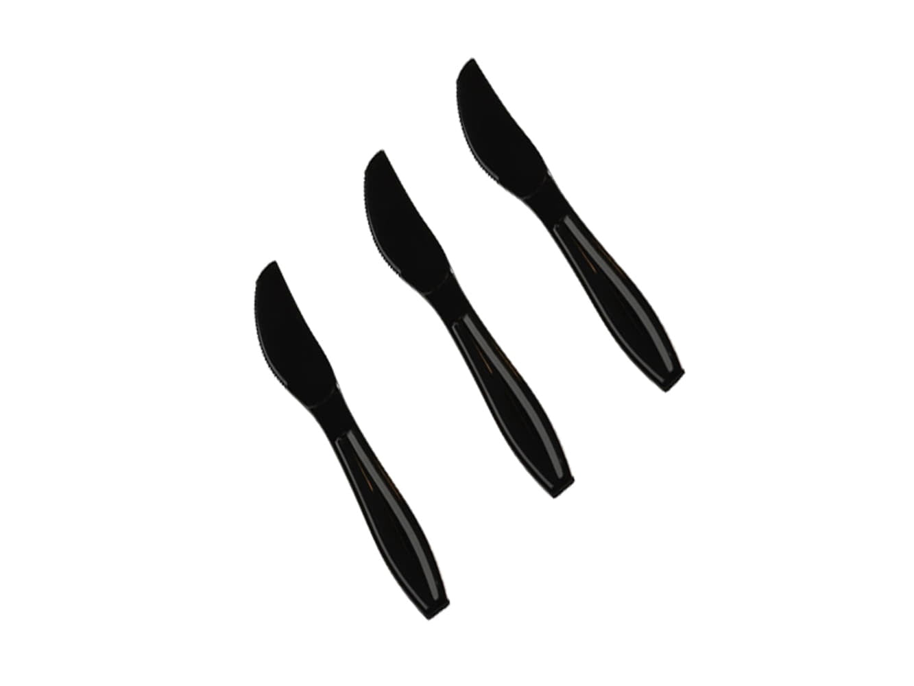 Extra Heavy Duty Black Knife-100Pc
