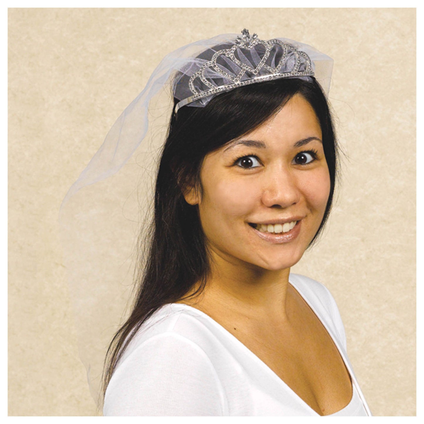 Deluxe Tiara With Veil