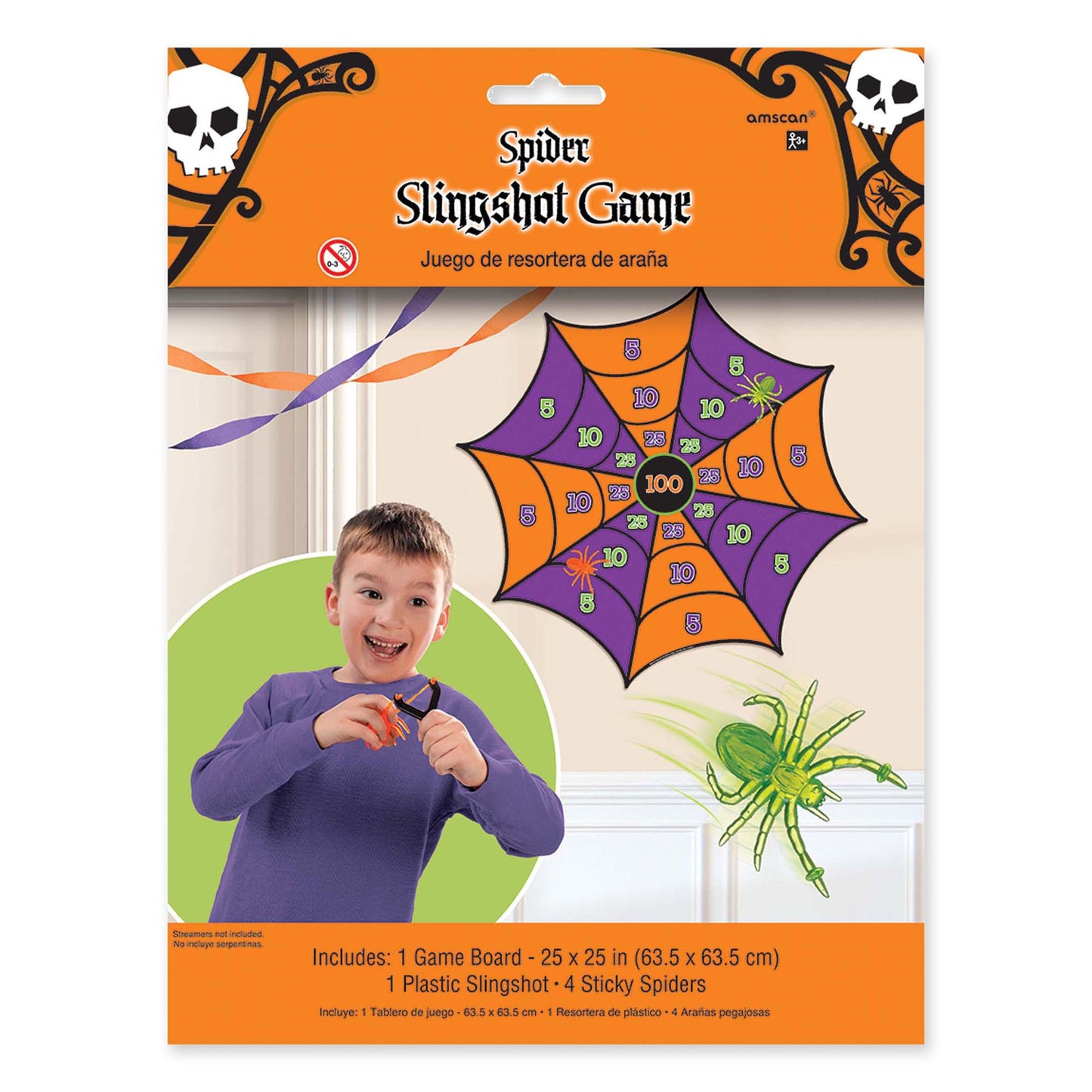 Spider Slingshot Game