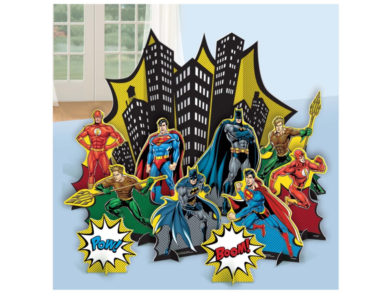 Justice League Table Decorating Kit