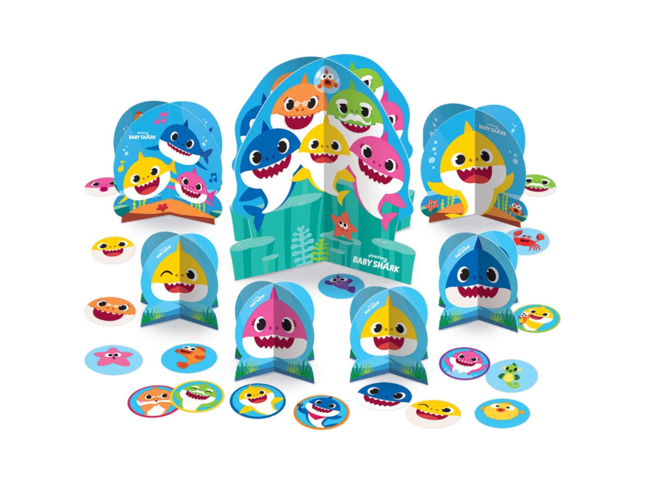 Baby Shark Table Decorating Kit