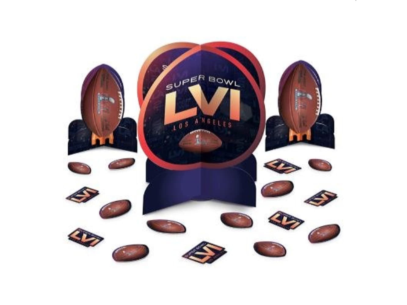 Superbowl Lvi 56Th Table Decorating Kit