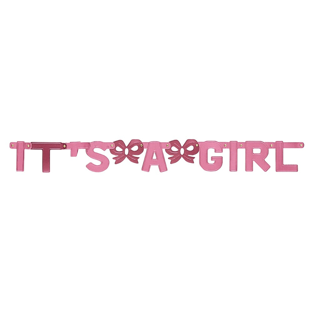 Its A Girl Jointed Banner/Disc