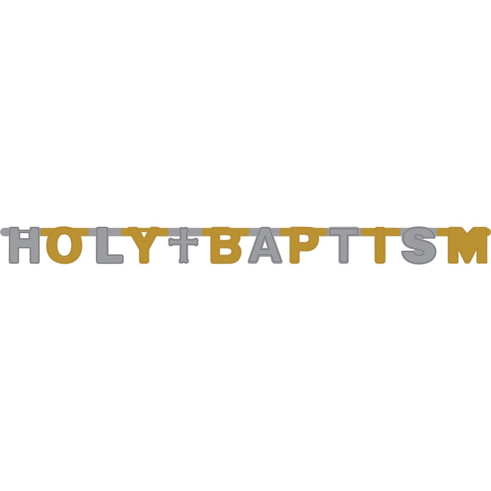 Holy Baptism Jointed Banner