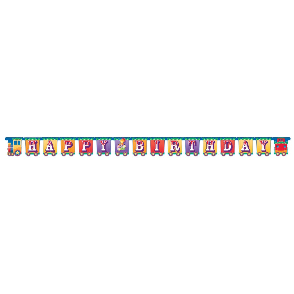Big Top Birthday Jointed Banner