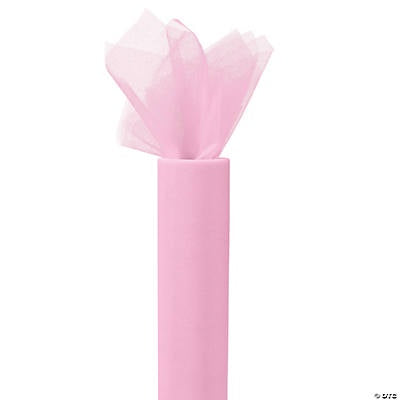 Pink Large Tulle Roll, 12" X 25Yds