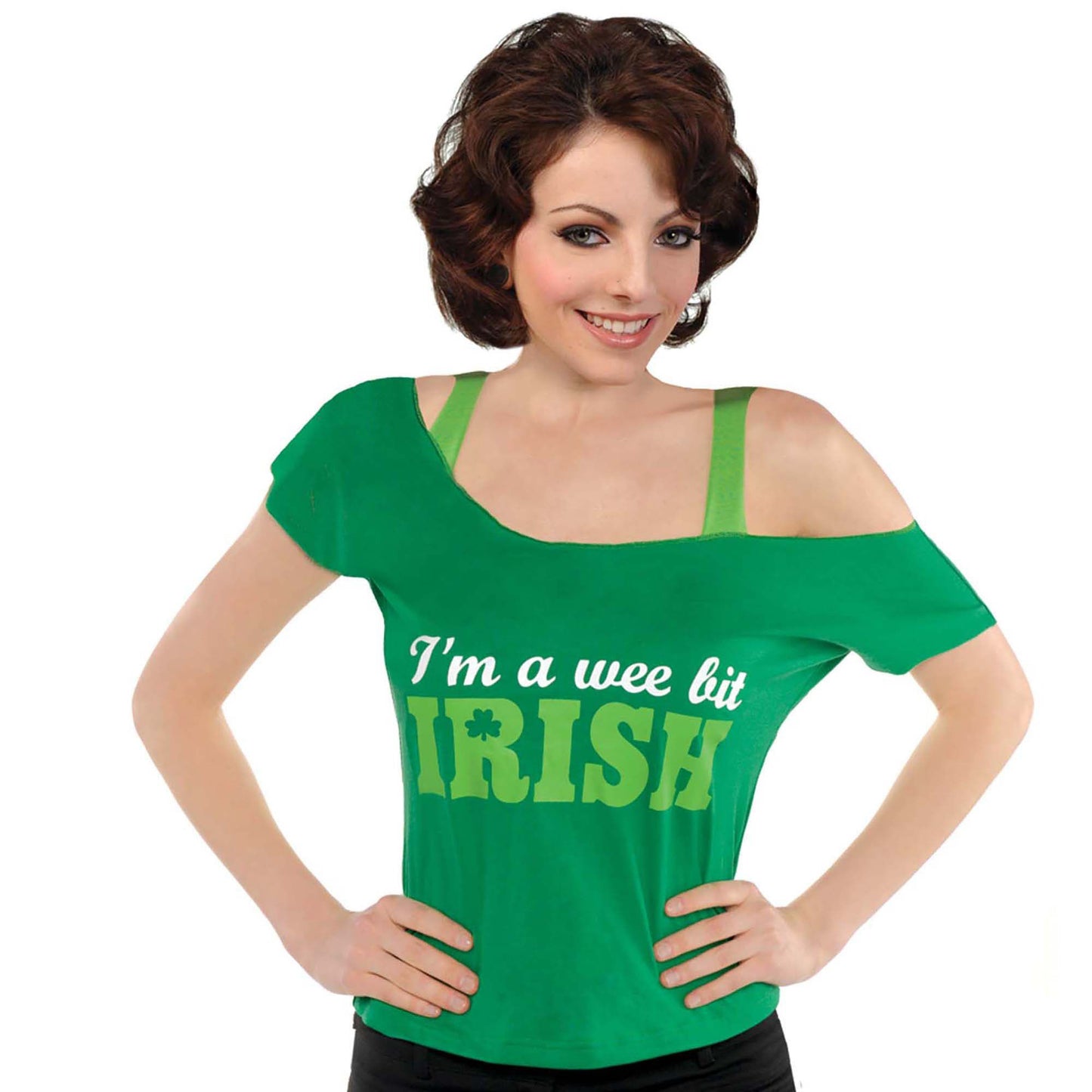 St. Patrick'S Day I'M A Wee Bit Irish T - Shirt