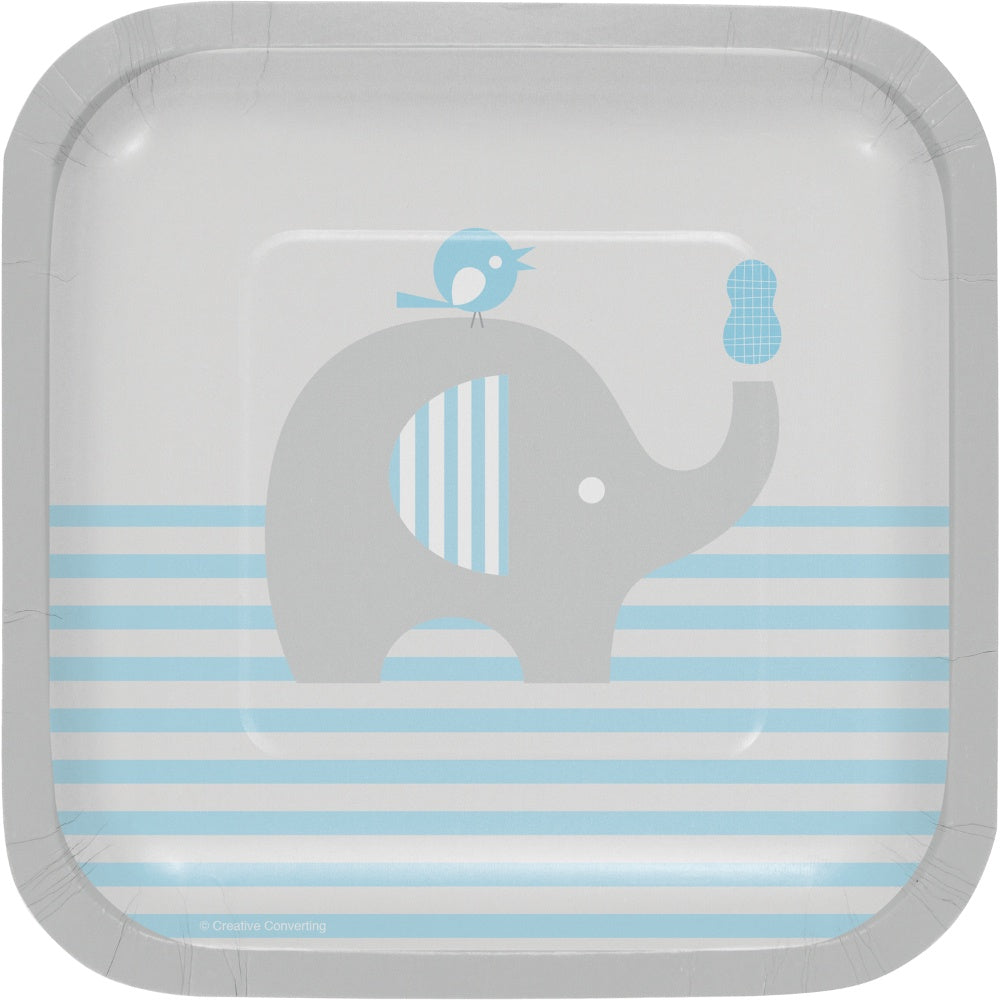 Little Peanut 7" Plates - Blue