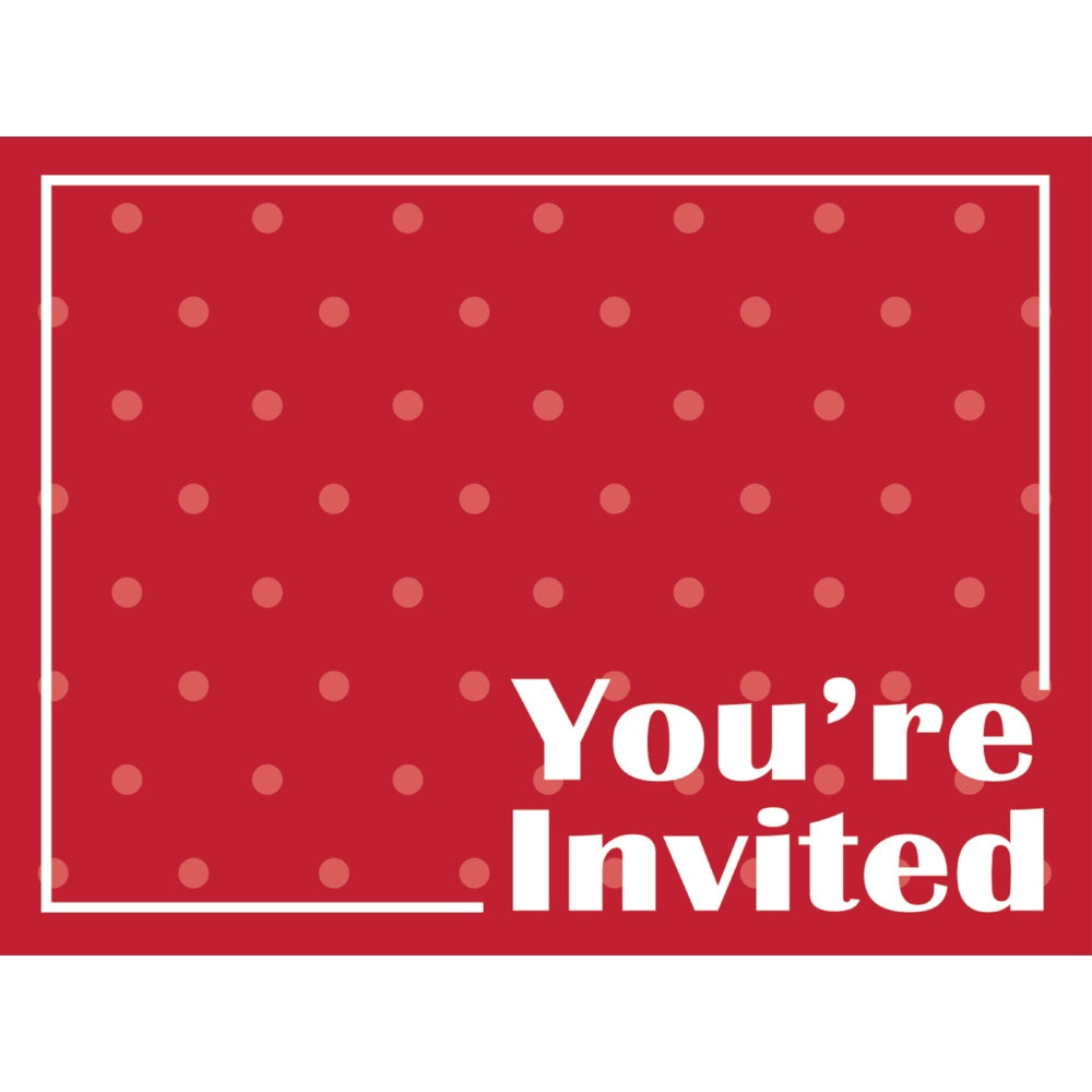 Classic Red Your Invited Invites/Disc