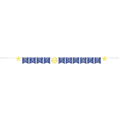 Moon And Back Ribbon Banner/Disc