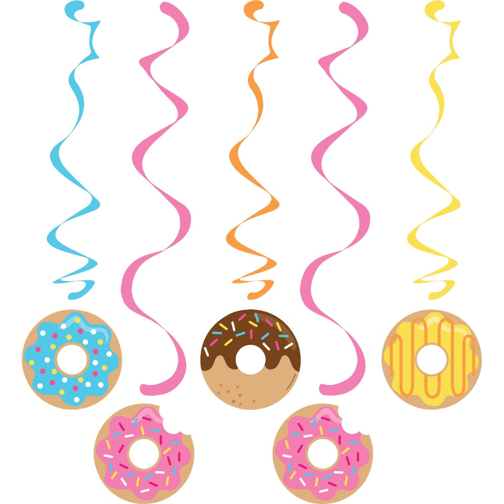 Donut Time Dizzy Danglers - 5Ct