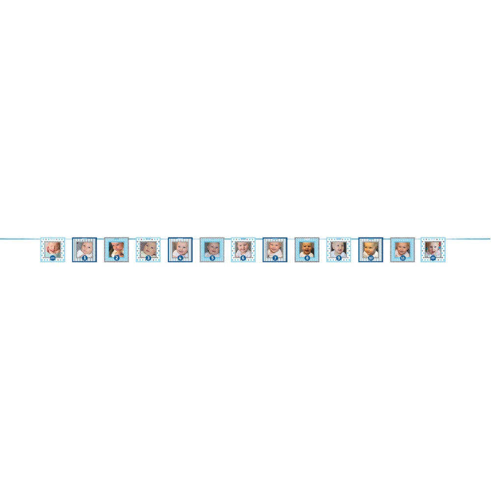 Blue Custom Frame Banner